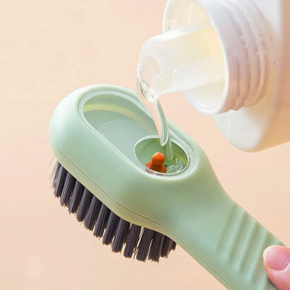 Shoe Washing Machine Bag with Liquid Shoe Brush Set