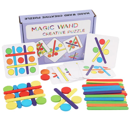 3D Puzzle Two-person Interactive Desktop Game