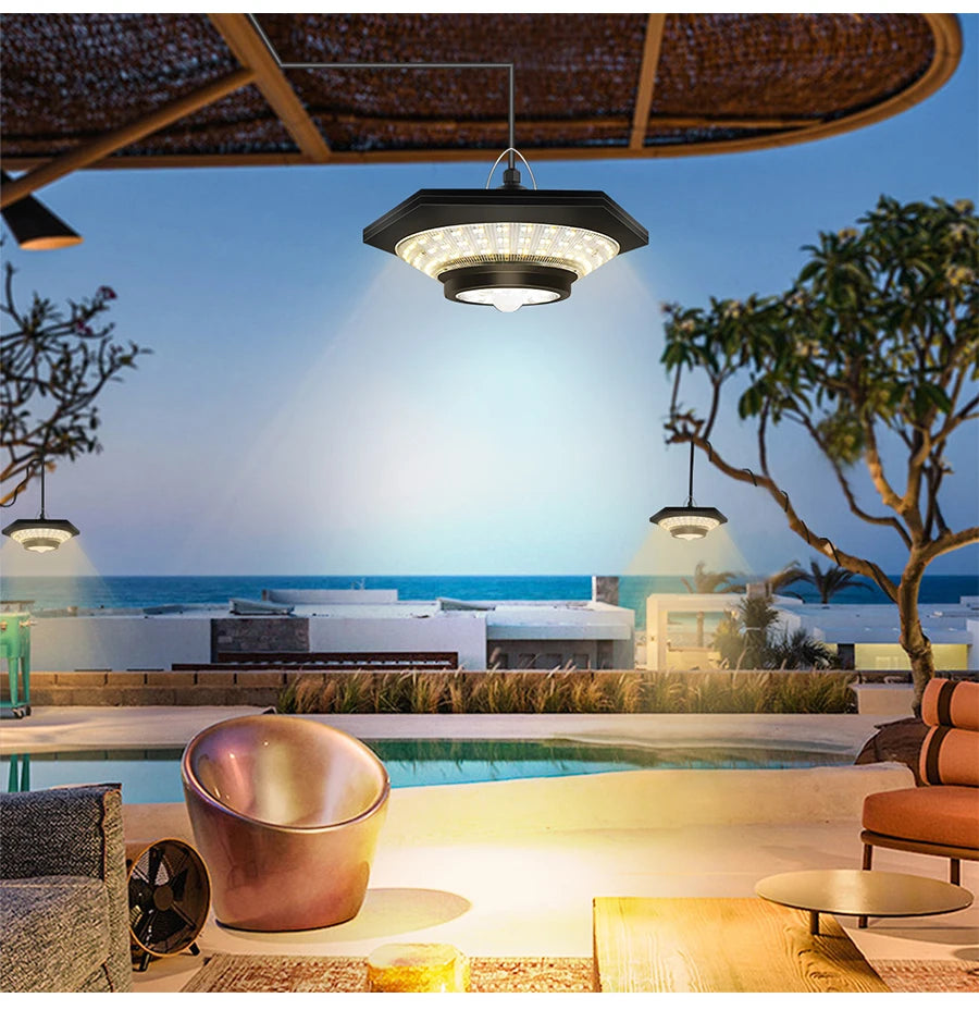 Solar Shed Light Solar Pendant Light Indoor Outdoor