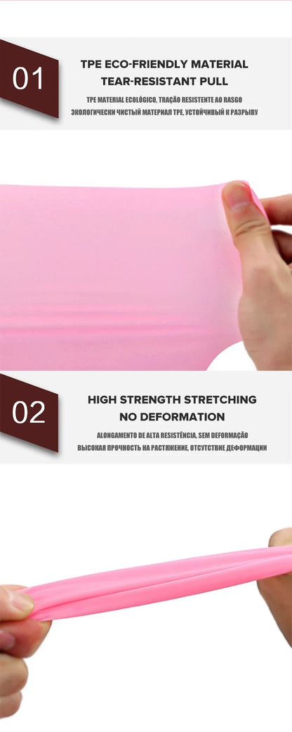 Length 200cm Yoga Pilates Stretch Resistance Band