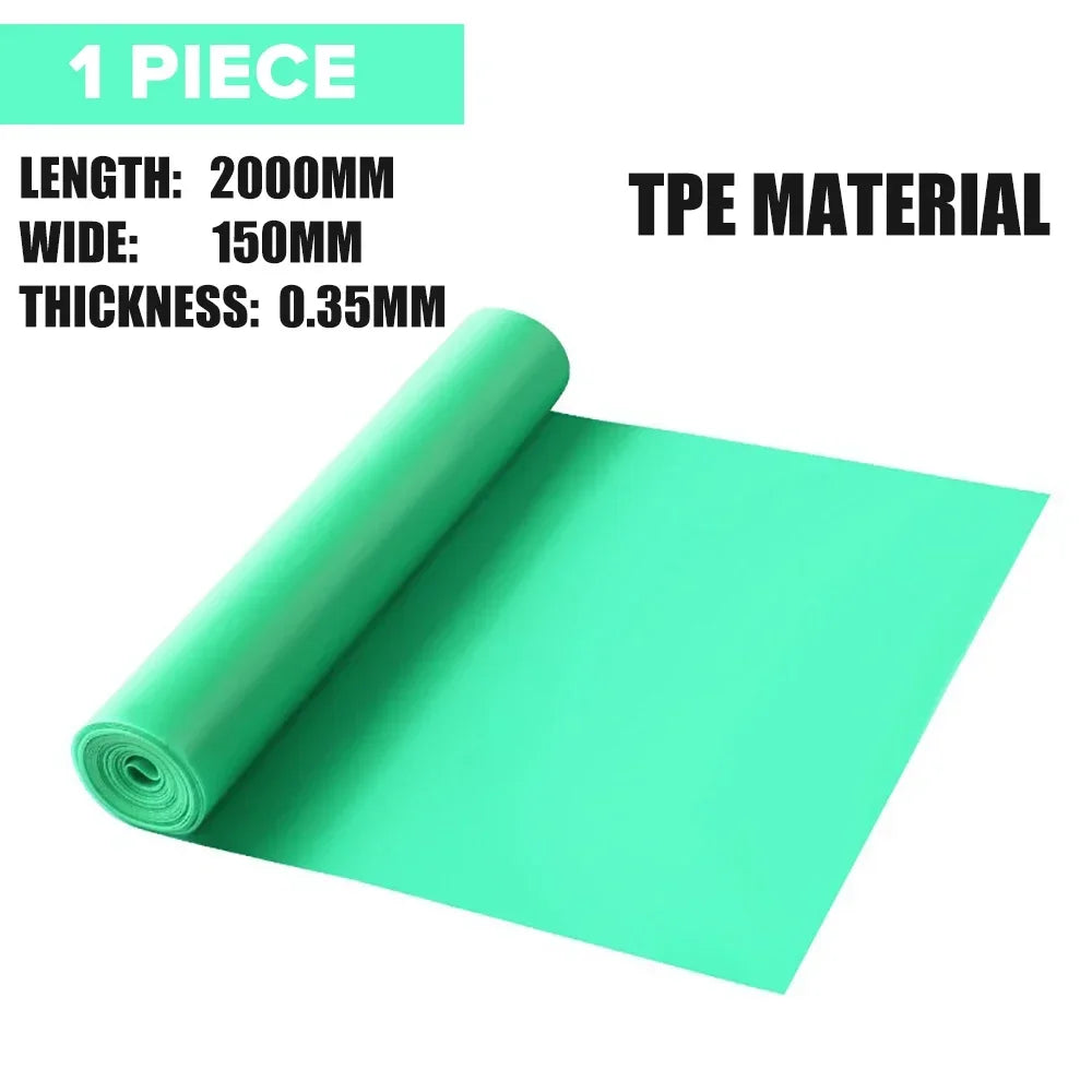Length 200cm Yoga Pilates Stretch Resistance Band