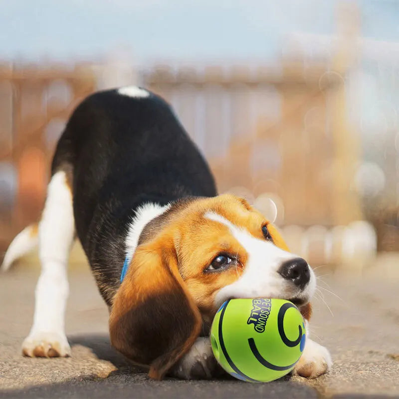 Dog Toy Wobble Wag Giggle Glow Ball Interactive