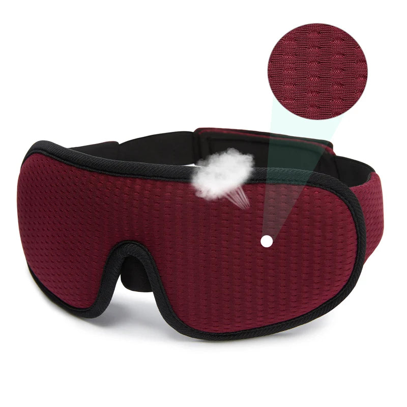 New Brand 3D Sleeping Mask Block Out Light Sleep Mask