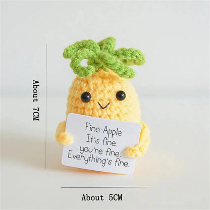 Positive Energy Potato Doll Home Decoration Mini Plush Knitting Wool