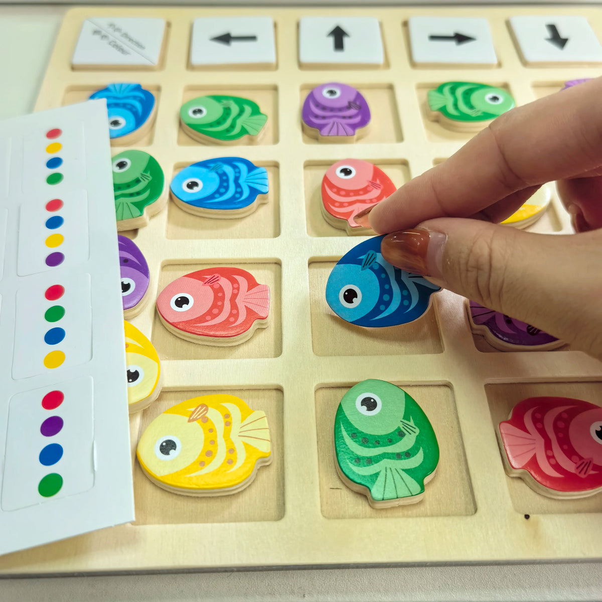 Wooden Montessori Toys Children's Logical Thinking Training