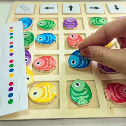 Wooden Montessori Toys Children's Logical Thinking Training