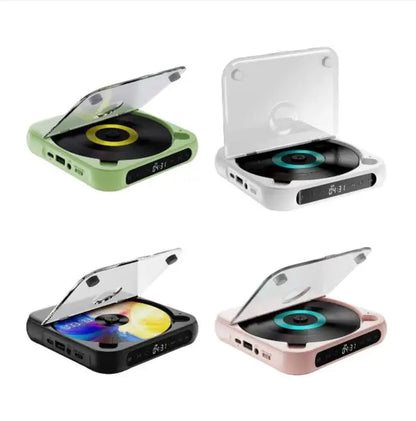Bluetooth-Compatible CD Player LCD Screen Car CD Player