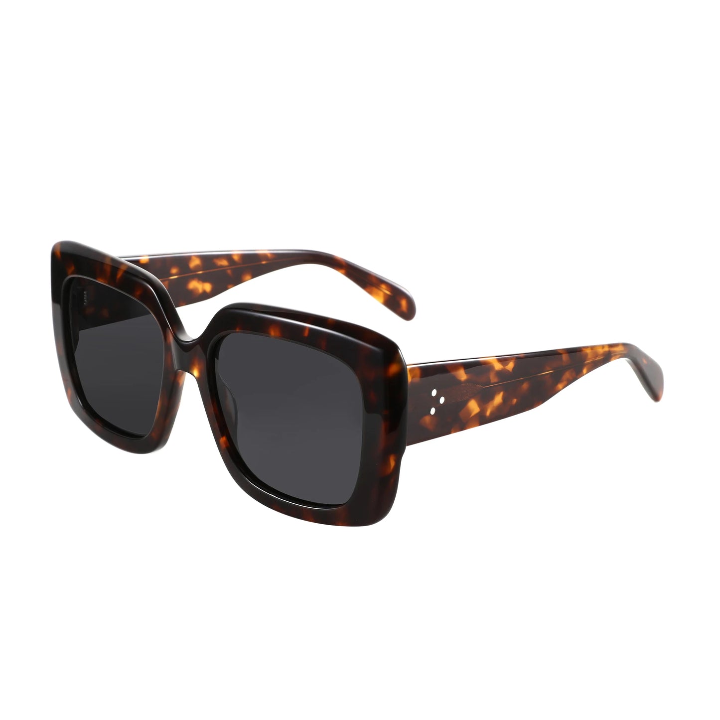 ZENOTTIC Acetate Sunglasses New Uv400 Fashion Square