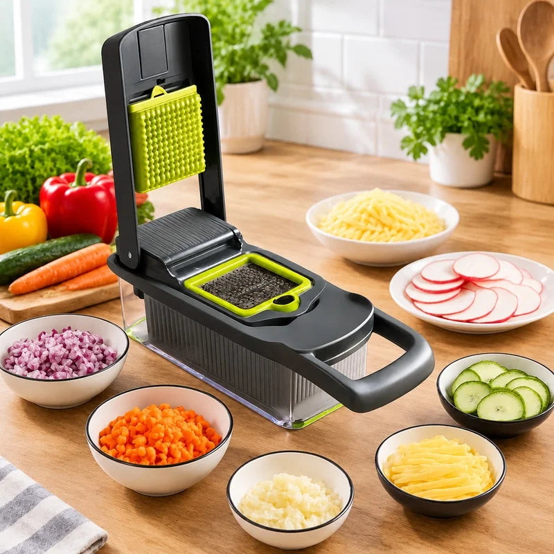 16-in-1 Multifunctional Kitchen Gadget with Vegetable Slicer
