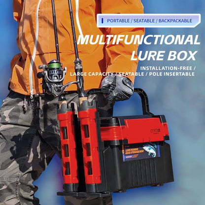 Fishingfans Fishing Box Organizer Multi-function Lure