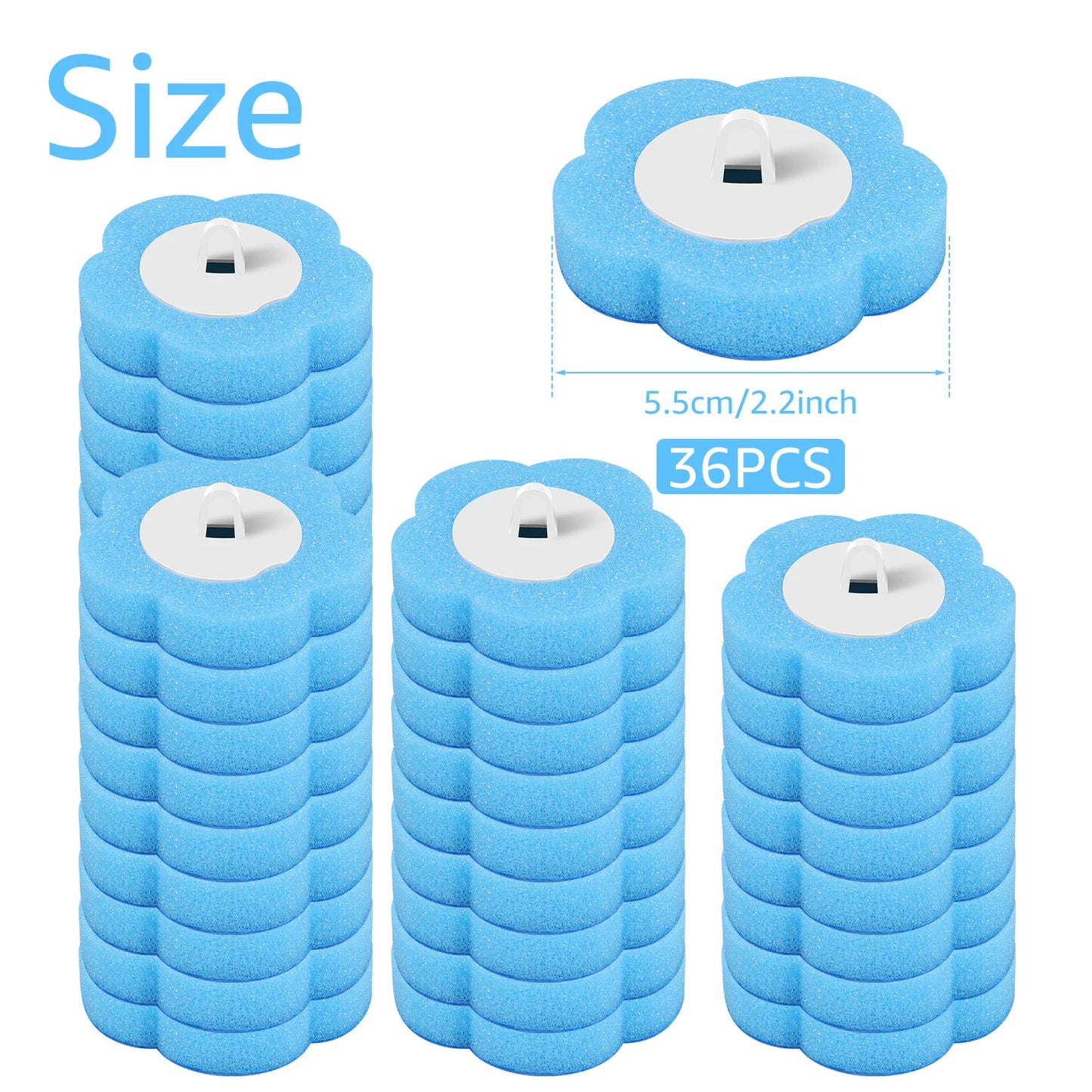 Toilet Brush With Disposable Replacement Head