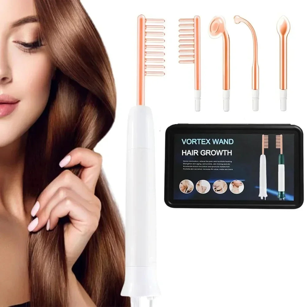 Nourishes Hair Roots Vortex Comb Bundle 4 Settings High Frequency
