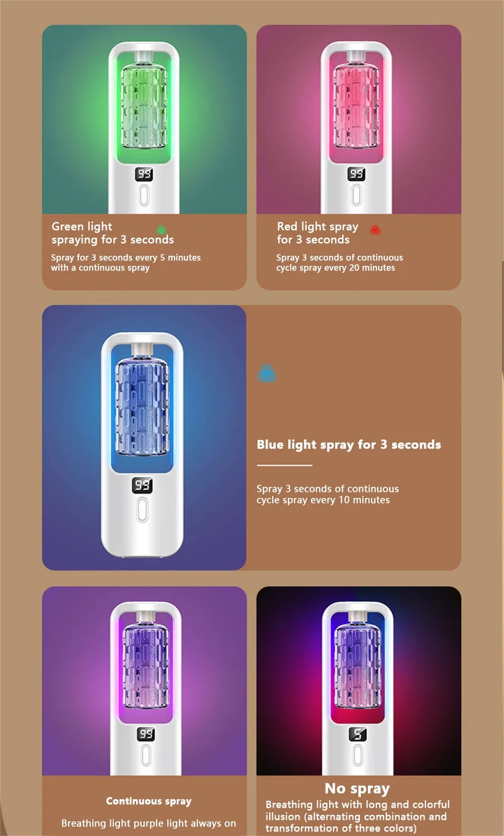 Aroma Diffuser Humidifier Fragrance Essential Oil Aromatherapy