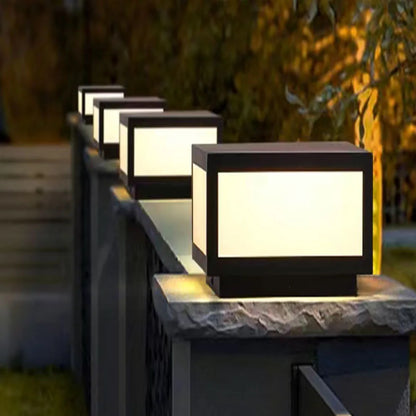 Solar Outdoor Light Waterproof Pillar Light Solar Energy Powered