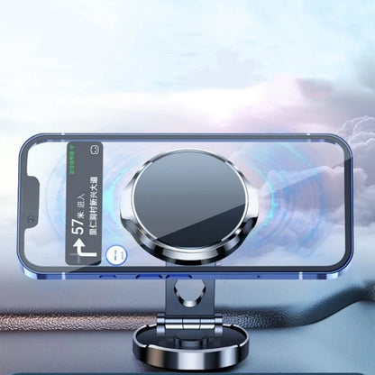Round Folding Magnetic Car Holder 360 Degree Rotatable Bracket