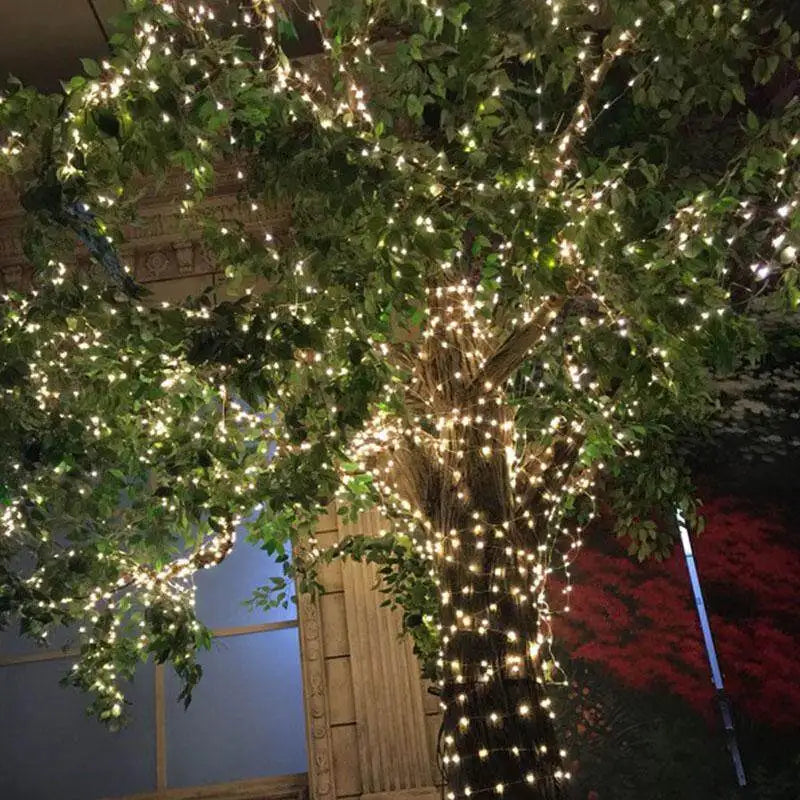 8 Modes Outdoor Solar Fairy Lights LED Copper Wire Lights