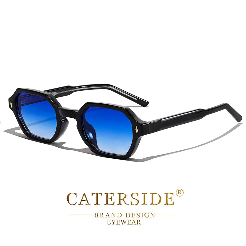 Punk Polygonal Men Sunglasses Personalized Design Square