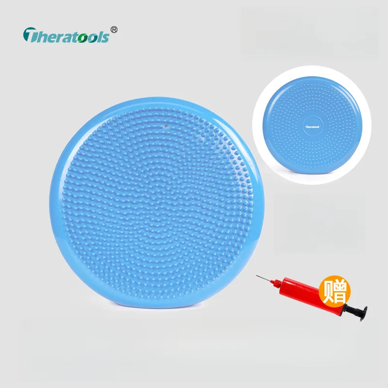 Thickened PVC Inflatable Yoga Balance Cushion Massage
