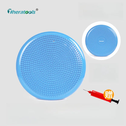 Thickened PVC Inflatable Yoga Balance Cushion Massage