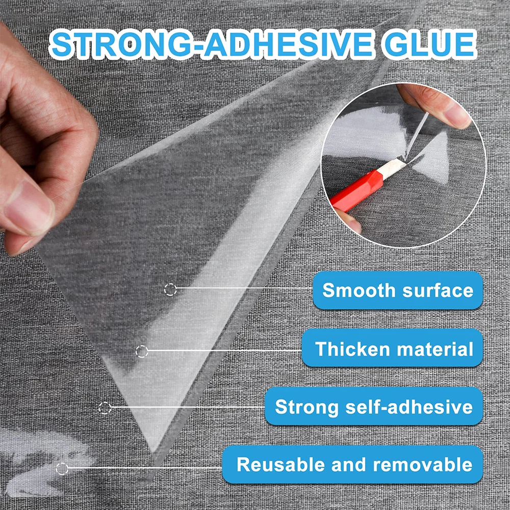 Cat Scratch Deterrent Tape Furniture Protectors From Cats Transparent Self-Adhesive