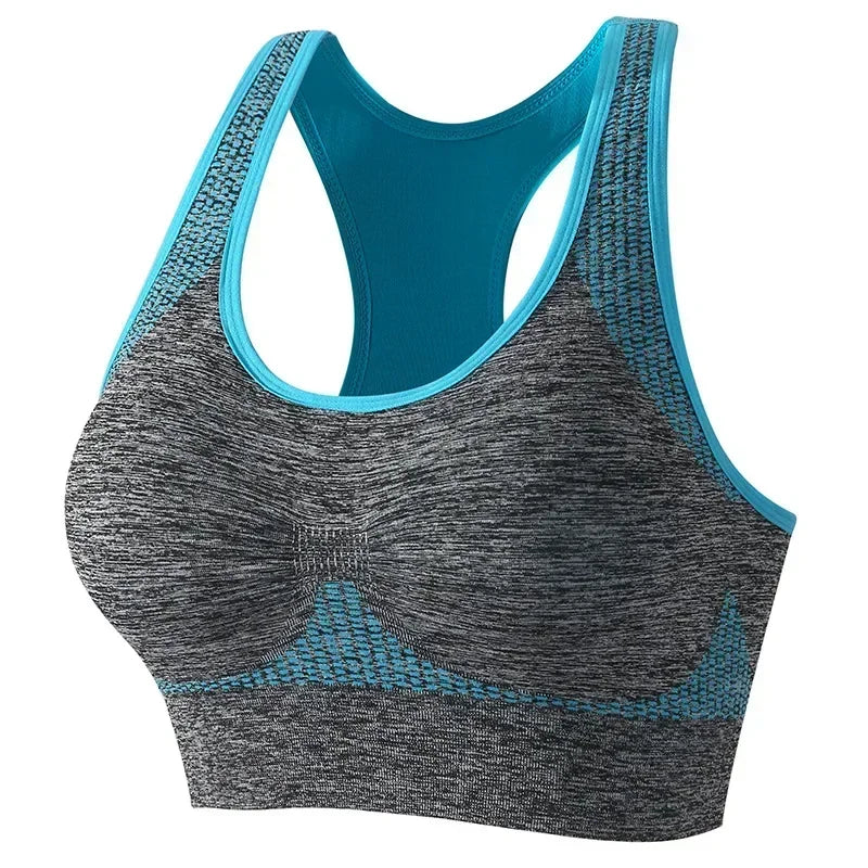 New Sports Bra Women Seamless Gym Jogging Crop Top Yoga Fitness