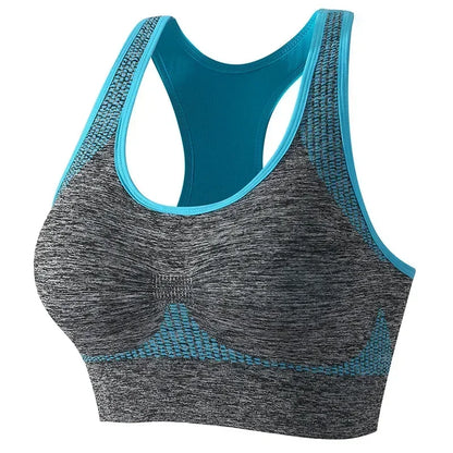 New Sports Bra Women Seamless Gym Jogging Crop Top Yoga Fitness