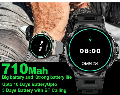 New Military GPS V69 Smart Watch Men 1.85 inch 710 mAh