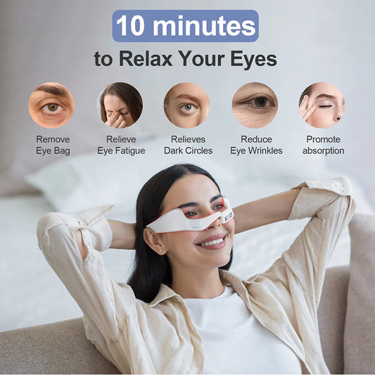Electric Eye Massager Under-Eye Glasses Relieves Fatigue