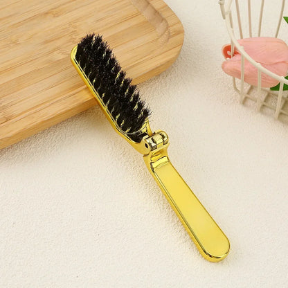 Soft Boar Bristle Beard Brush Hairdressing Hair Styling