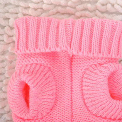 Dog Winter Clothes Knitted Pet Clothes Pet Sweater