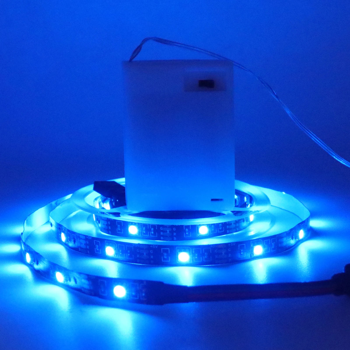3AA Battery Power RGB Led Strip Light 5V 5050 TV Backlight