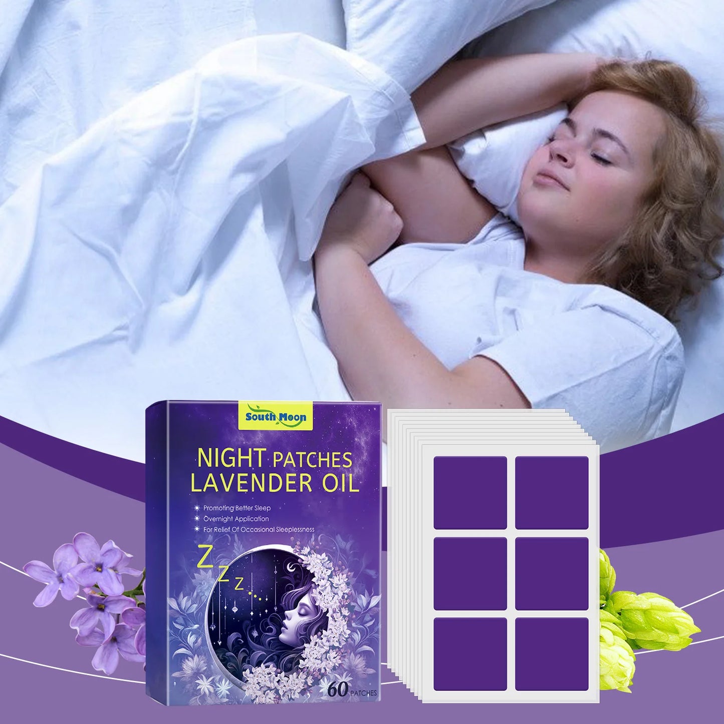 Sleep Aid Patches Calming Nerve Relieve Stress Anxiety