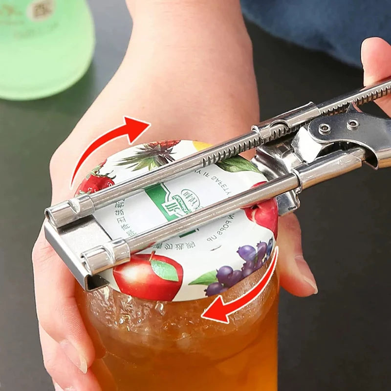 Stainless Steel Adjustable Multi Function Labor Saving Bottle