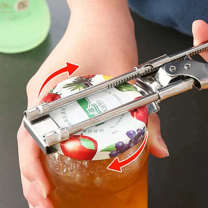 Stainless Steel Adjustable Multi Function Labor Saving Bottle