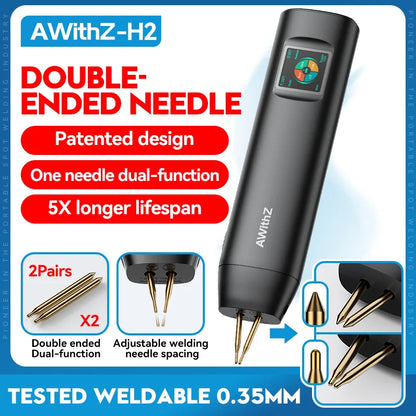 AWithZ 90 Gears Adjustable Spot Welder Portable Handheld