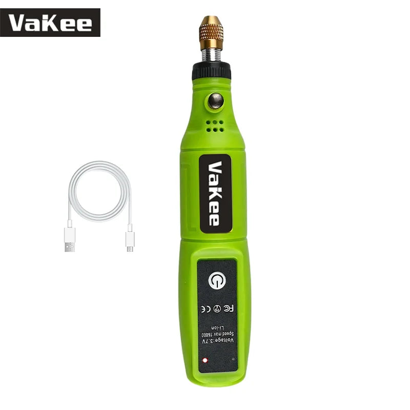 Mini Electric Drill USB Rechargeable Cordless Engraving Pen