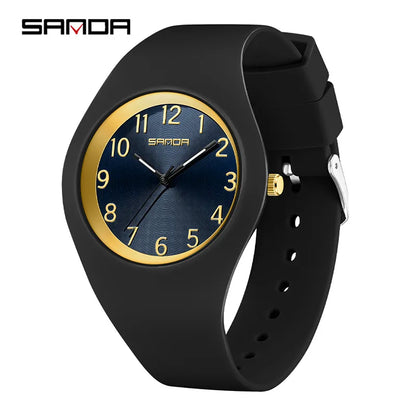 Simple Luxury Student Quartz Watch Clock Gift Outdoor