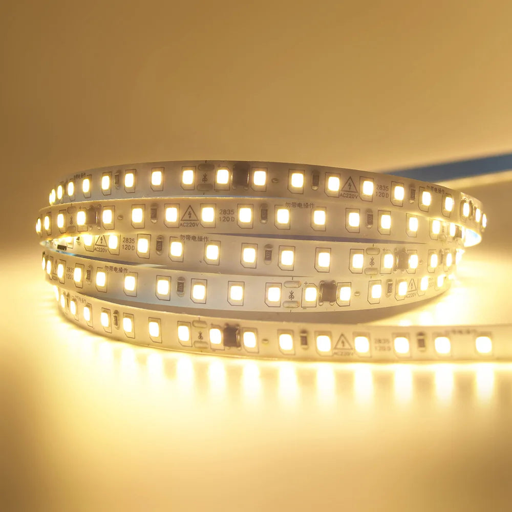 5m 10m 20m 50m LED Strip Light AC 220V 230V 240V IP55
