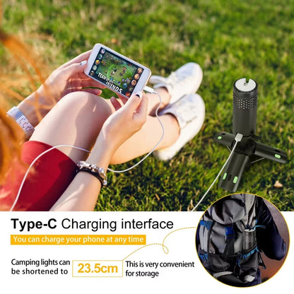 Telescopic Camping Light Rechargeable Fishing Lantern