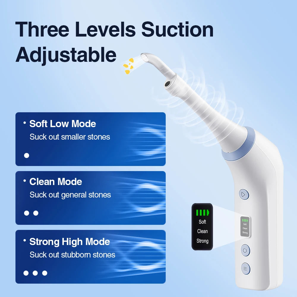 Visible Electric Tonsil Stone Remover Tool Visible Tonsil Stone Removal Kit