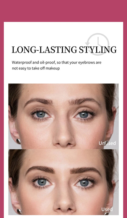 Eyebrow Gel Styling Liquid Colorless Transparent