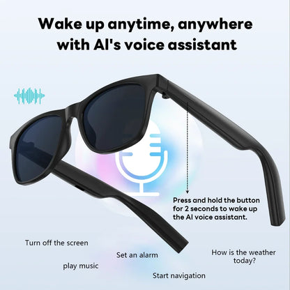 Lenovo AI Smart Wireless Glasses Bluetooth Sunglasses