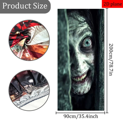 Universal Door Cover for Halloween Room Doors