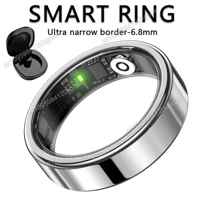 New Smart Ring Heart Rate Blood Pressure Sleep Monitoring