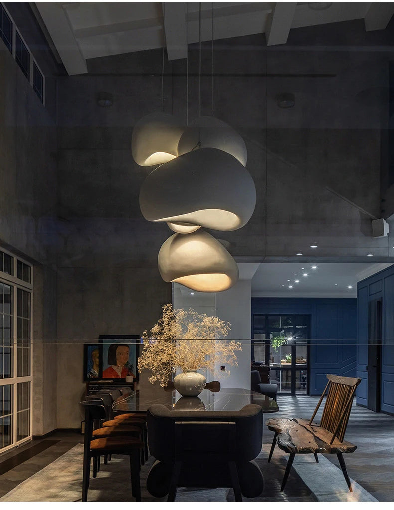 Nordic Wabi Sabi Pendant Lamps Dining Room Lighting