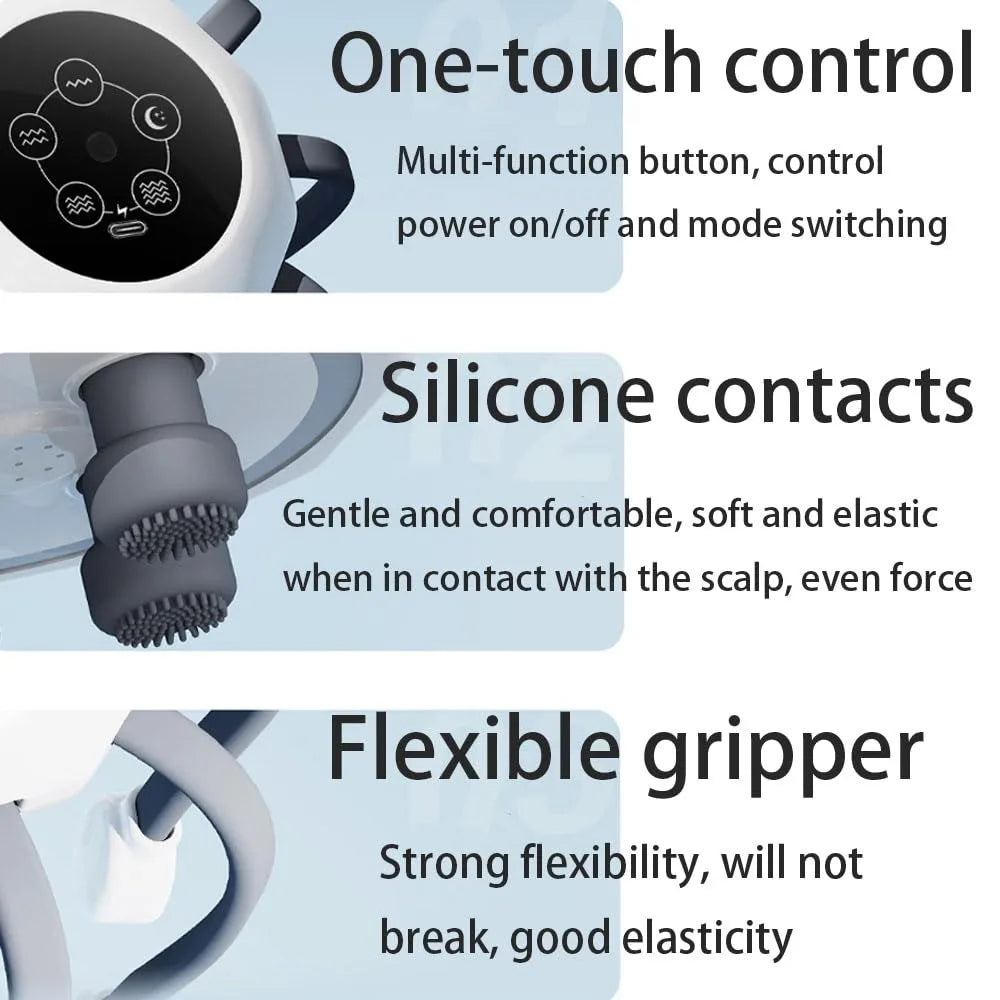 Octopus Claw Eight Claw Massager USB Charging Therapeutic