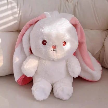 25cm Cute Strawberry Carrot Rabbit Plush Toy Stuffed Creative