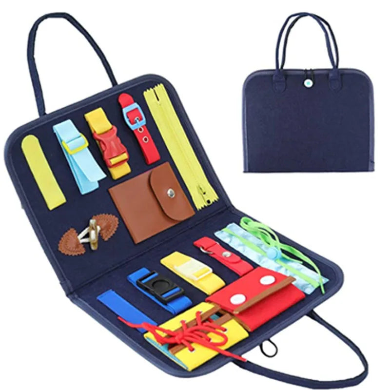 Sensory Play Board Busy Board Montessori Leaning Toys