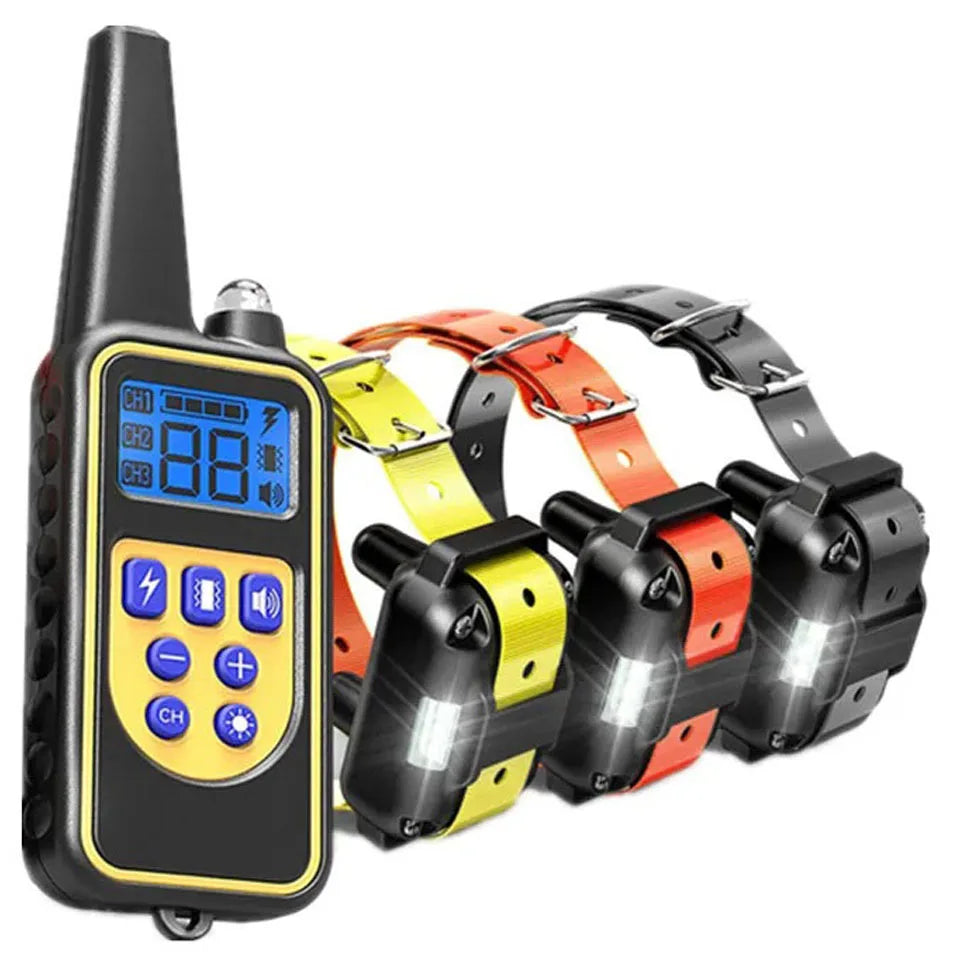 Electric Dog Training Collar Waterproof Dog Bark Collar