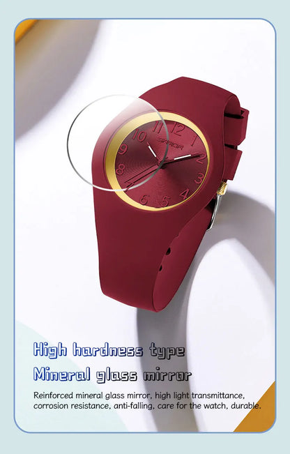 Simple Luxury Student Quartz Watch Clock Gift Outdoor